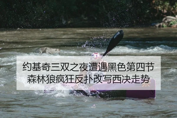 约基奇三双之夜遭遇黑色第四节 森林狼疯狂反扑改写西决走势